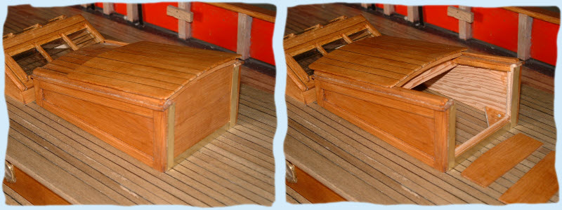 Rear hatch construction sequence